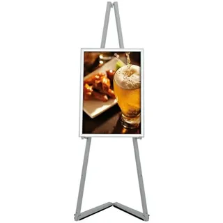 update displays Staffelei grau DIN A0 53,6 x 30,9 x 150,0 cm, 1 St.