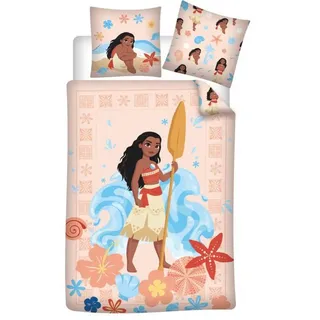 Aymax Sprl Vaiana Flowers Mehrfarbig 140 x 200 cm + 65 x 65 cm