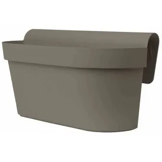 Euro3Plast Pflanzkasten Cassetta Up 50 cm taupe