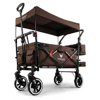 FUXTEC  Premium Bollerwagen FX-CT850 Braun