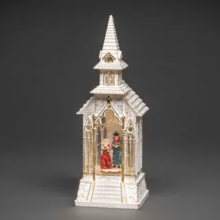 Konstsmide Laterne Kirche 33 cm Weiß