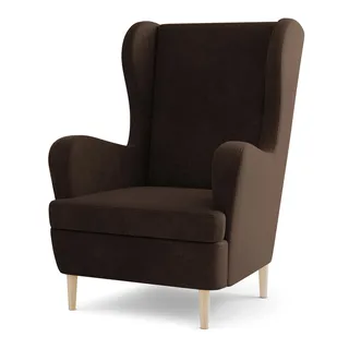 masseno Ohrensessel VOGERA Polstersessel 78 x 103 x 85 cm Braun