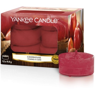 Yankee Candle Duft-Teelichte, Ciderhouse, Farmers’ Market Kollektion, 12 Stück