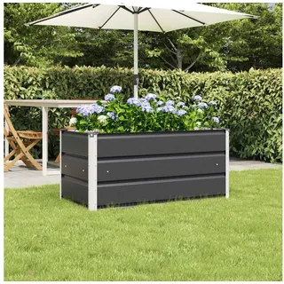 vidaXL Planter 100 x 50 x 45 cm Anthrazit