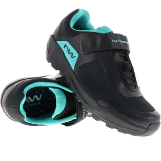 Northwave Escape Evo 2 Black/Türkis 41