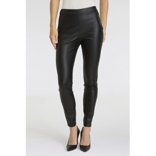 Leggings BOSS ORANGE "C_Taslimah Premium Damenmode" Gr. 38, N-Gr, schwarz (black) Damen Hosen High-Waist-Hosen