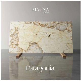 MAGNA Atelier Esstisch COMO mit ECHTEM MARMOR, Wohnzimmer Tisch eckig, Marmor Gestell, 200 x 100 x 75cm beige