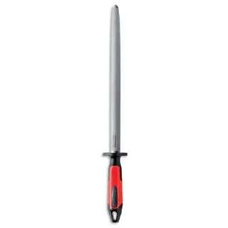 Friedr. Dick Friedr.Dick Wetzstahl Standardzug oval 30 cm rot/schwarz