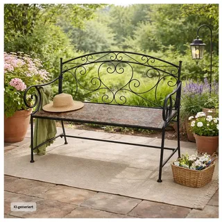 Hti-Living Vintage 109 x 58 x 93 cm Schwarz