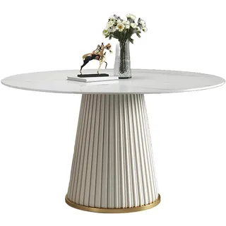 xl moebel gmbh Runder Tisch 150 x 75 cm beige