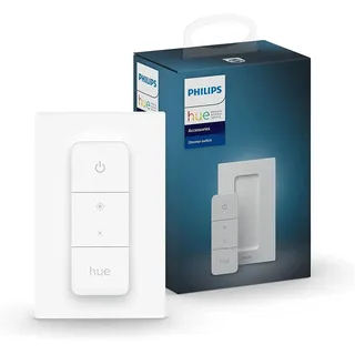 Philips Hue Dimmschalter für Hue Lichtsysteme, smarter Dimmer zur Steuerung von