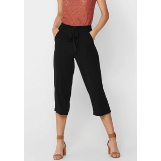 ONLY Palazzohose ONLWINNER PALAZZO CULOTTE PANT NOOS PTM in uni oder gestreiftem Design schwarz 34 (XS)