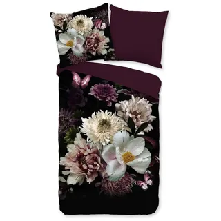 Muller Textil Marleen Gestreift Rot 135 x 200 cm + 80 x 80 cm