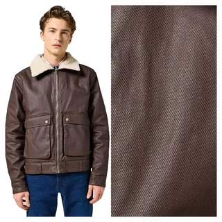 Wrangler | Herren Aviator Jacket Übergangsjacke Outdoor Casual modern Größe XL - Braun - XL