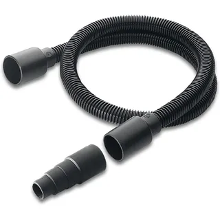 Kärcher Original Absaug-Set für Elektrowerkzeuge, Flexibler Saugschlauch (1m) inklusive Adapter zum Anschluss an den Abluftstutzen von Elektrowerkzeugen, Kunststoff