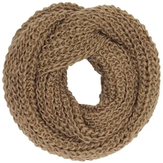 Caspar Loop SC242 klassischer Damen Grobstrick Loop Schlauchschal