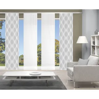 VISION S Schiebegardine VISION S "VOLARE", grau, B:60cm H:260cm, Polyester, Gardinen, DIGITALDRUCK