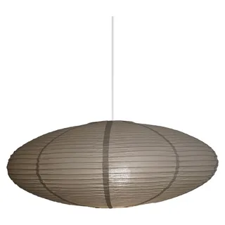 Nordlux Villo 1-flg. 60 cm oval braun Papier
