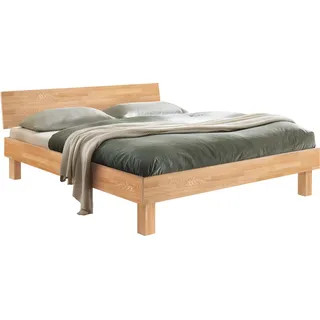 Hasena Forti 180 x 200 cm Fußhöhe 20 cm eiche binaco