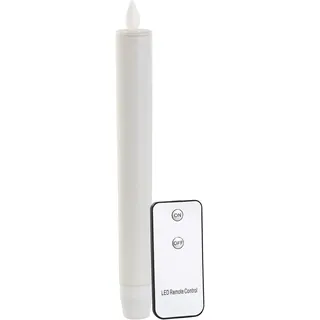 NEU LED Stabkerzen bewegliche Flammen Fernbedienung für Deko Sicherheit Licht