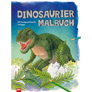 Dinosaurier Malbuch  Kartoniert (TB)