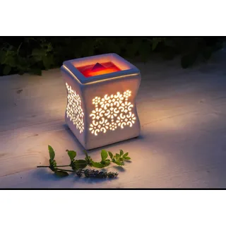 Elektrische Duftlampe Aromalampe Wachswärmer Duftstövchen Keramik Porzellan