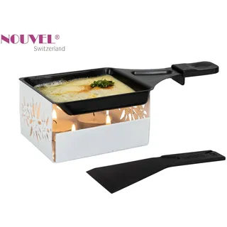 Teelicht Raclettegrill für 1 Personen Nouvel Easy Edelweiss überall Einsetzbar
