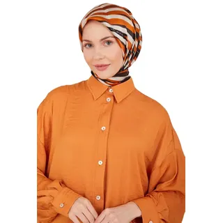 ARMİNE Hemdblusenkleid Armine Oversize Basic Shirt – Moderne und elegante Hijab-Mode 40-42