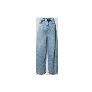 Relaxed Fit Jeans mit Eingrifftaschen, Blau, 31