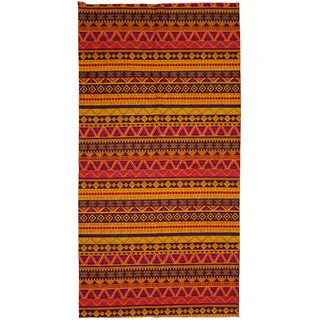 ware-direkt Multifunktionstuch Damen Herren Loop Schal Halstuch Schlauchschal (Afrika) - 48 x 24 cm