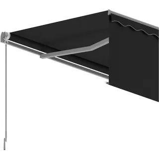 vidaXL Gelenkarmmarkise 5 x 3 m grau