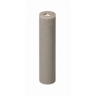 Kopschitz Kerzen Rustic-Kerze Rustic Kerzen Taupe 30 x 10 cm, mit Teelichteinsatz