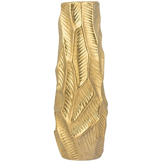 Dekorative Vase in außergewöhnlichem Design gold Zafar