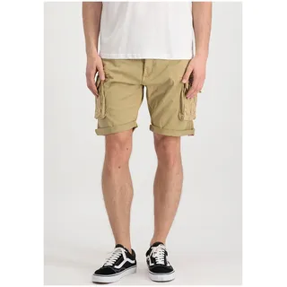 Alpha Industries Crew Kurze Hose Sand 33