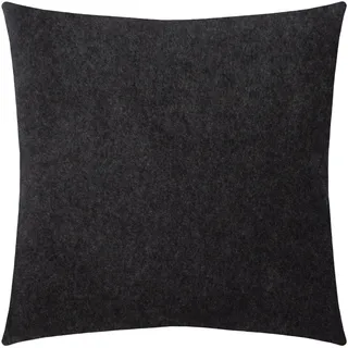 Zoeppritz Kissenbezug Soft-Fleece 50 x 50 cm Schwarz