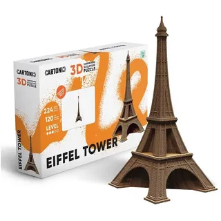 Cartonic Eiffelturm - 3D Modell aus Karton