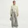 Kapuzenjacke Damen Olive Aura Pink XS
