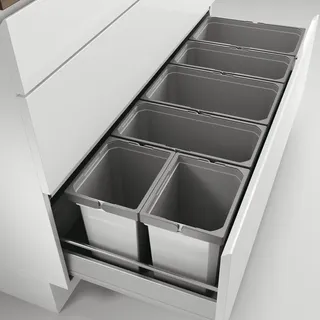 Naber Cox® Box 275 S/1200-6, Abfallsammelsystem, hellgrau Cox® Box 275...
