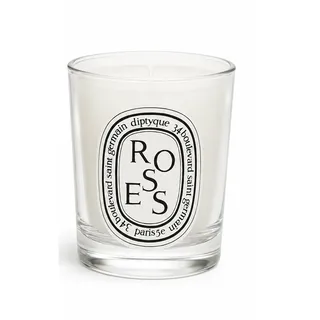 Diptyque Roses Mini Duftkerze 70 g weiß