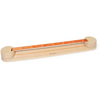 Pinolino Slackline-Set Kari, Natur, Holz, Birke, 15x11x115 cm, Spielzeug, Holzspielzeug