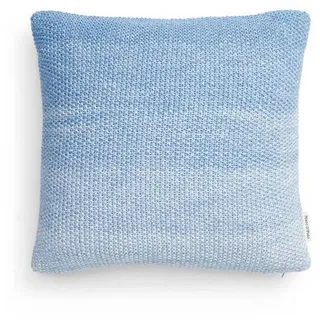 Marc O'Polo Zierkissen F/S 2024, Blau, Textil, Uni, Füllung: Polyester, quadratisch, 50x50 cm, Oeko-Tex® Standard 100, Wohntextilien, Kissen, Dekokissen