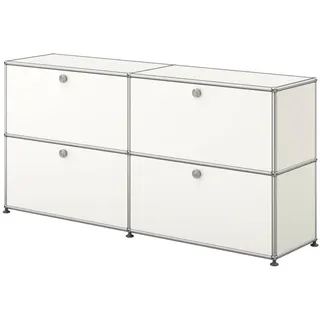 USM Haller Sideboard mit 4 Klapptüren Reinweiss