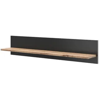 Vicco Wandregal 100 x 20 x 17,2 cm Eiche Wotan