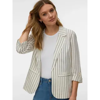 Vero Moda Longblazer Gestreift Beige 38