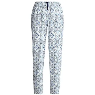 CALIDA Favourites Tiles Pyjama-Hose Blau 44/46