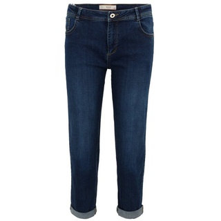 Wallis Petite 7/8-Jeans (1-tlg) Plain/ohne Details blau 14