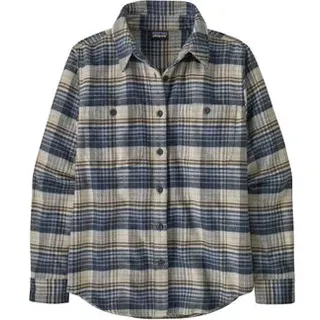 Patagonia - Fjord Flannel Hemd Damen river plaid - blau