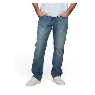 Cross Jeans Herren Stretch Regular Fit Dylan Regular Fit Blau 33W /  30L