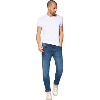 Mavi Herren Jeans Yves Skinny Fit Blau 0024331834 Tiefer Bund Knopfleiste W 27 L 30
