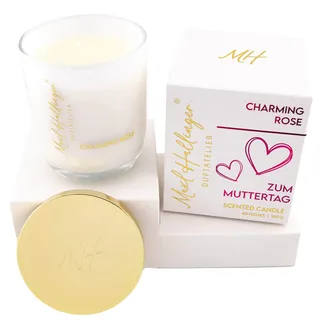 Duftkerze Muttertagsgeschenk 40h Raumduft, Glas "Zum Muttertag" Hallingers DE